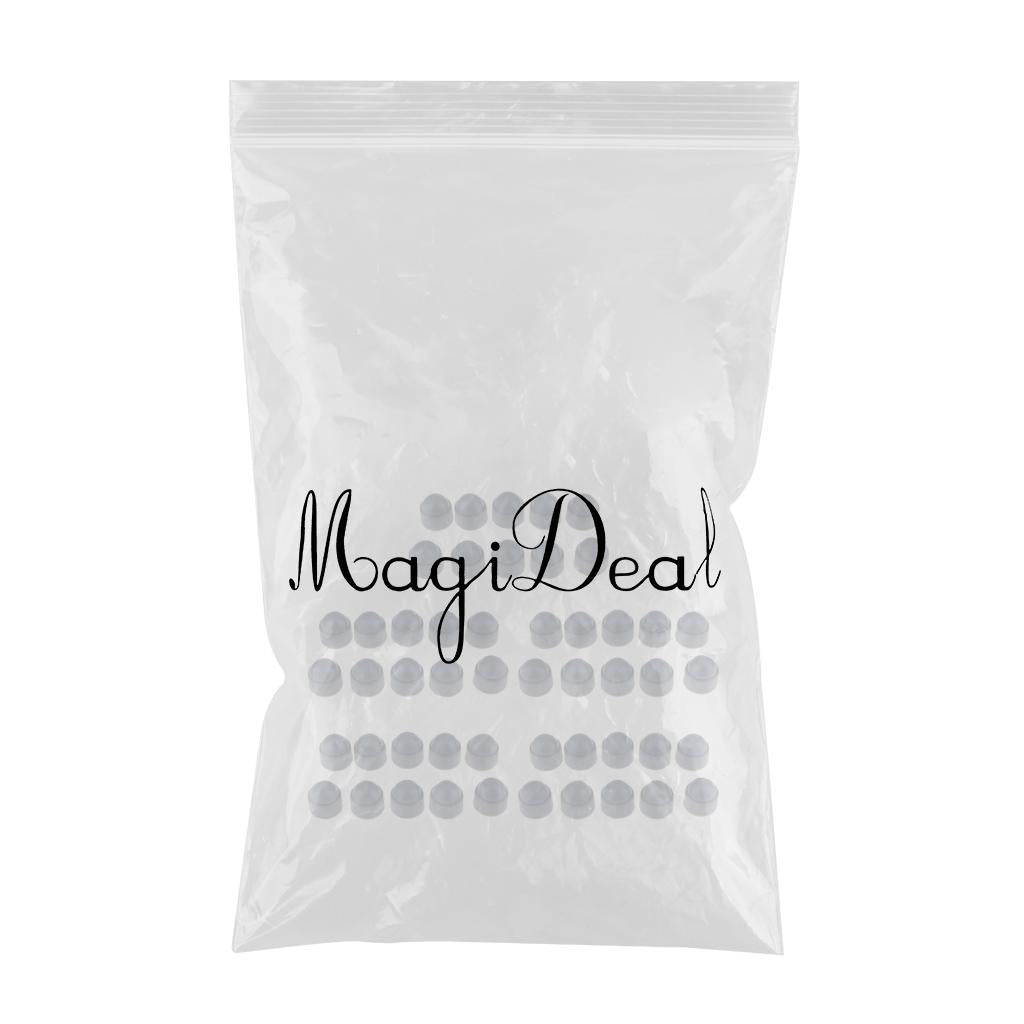 50Pcs M6 Hex Hexagon Dome Bolt Screw Nut Protection Caps Cover M6-10 x 13mm