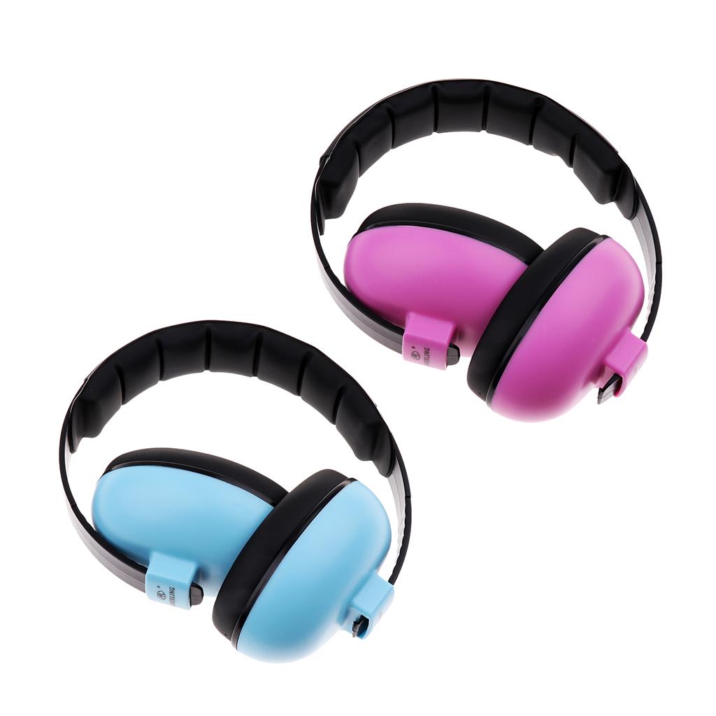 2Pcs Kids CHILDRENS Ear Defenders Earmuffs Hearing Protection