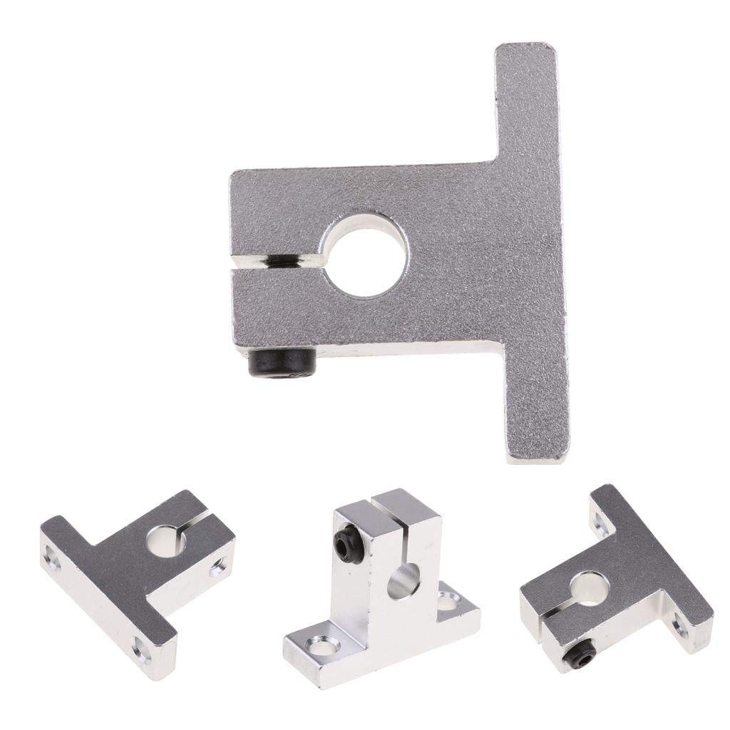 4pcs SK8 8mm 3D Printer Accessories Optical Axis Bracket Vertical Bracket