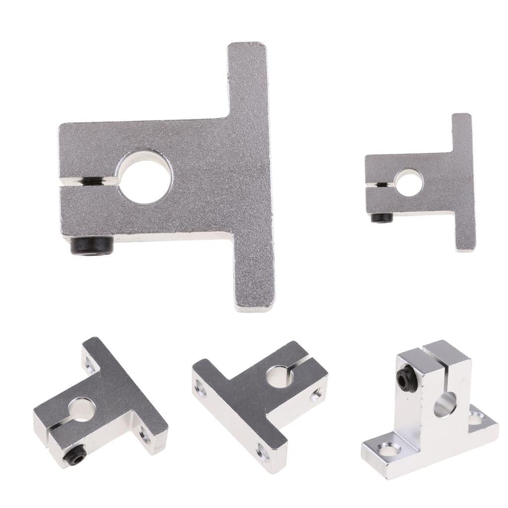 4pcs SK8 8mm 3D Printer Accessories Optical Axis Bracket Vertical Bracket