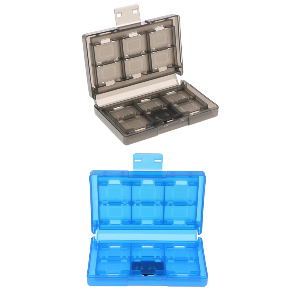 2Pack 24 Slot Game Card Cartridge Detachable Case Holder For Nintendo Switch