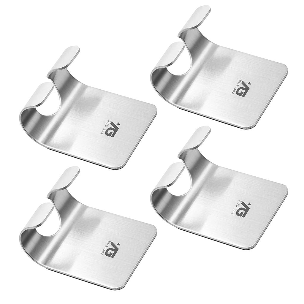 4 pieces Power Plug Socket Hook Rack Holder Hanger Home Wall Decor Organizer