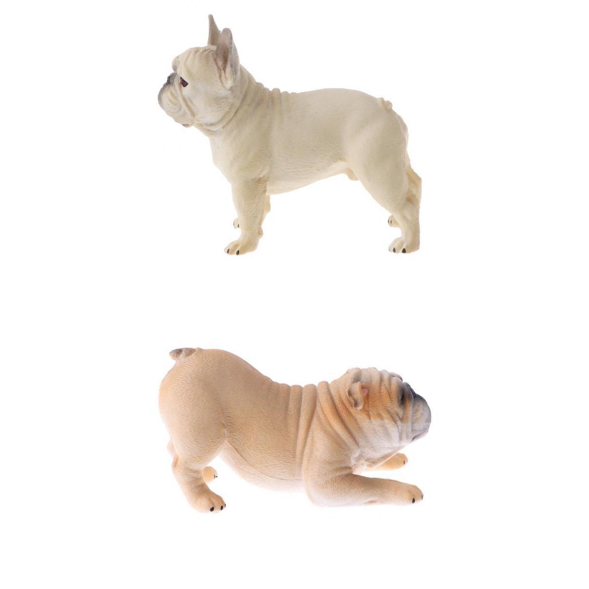 2x Realistic Animal Model Figures Kids Educational Toy Gift