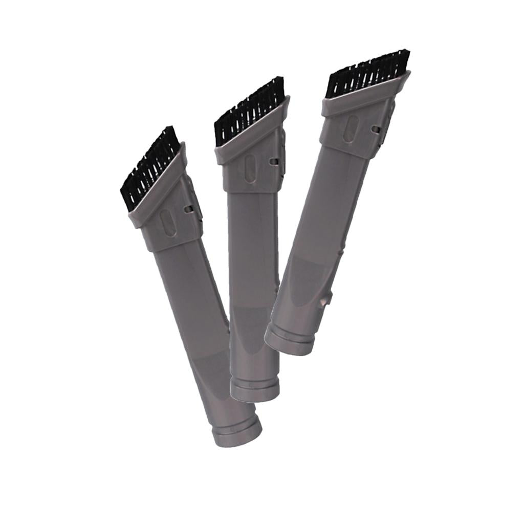 3pcs 2-in-1 Switchable Vacuum Cleaner Nozzle Brush Dust Brush for Dyson