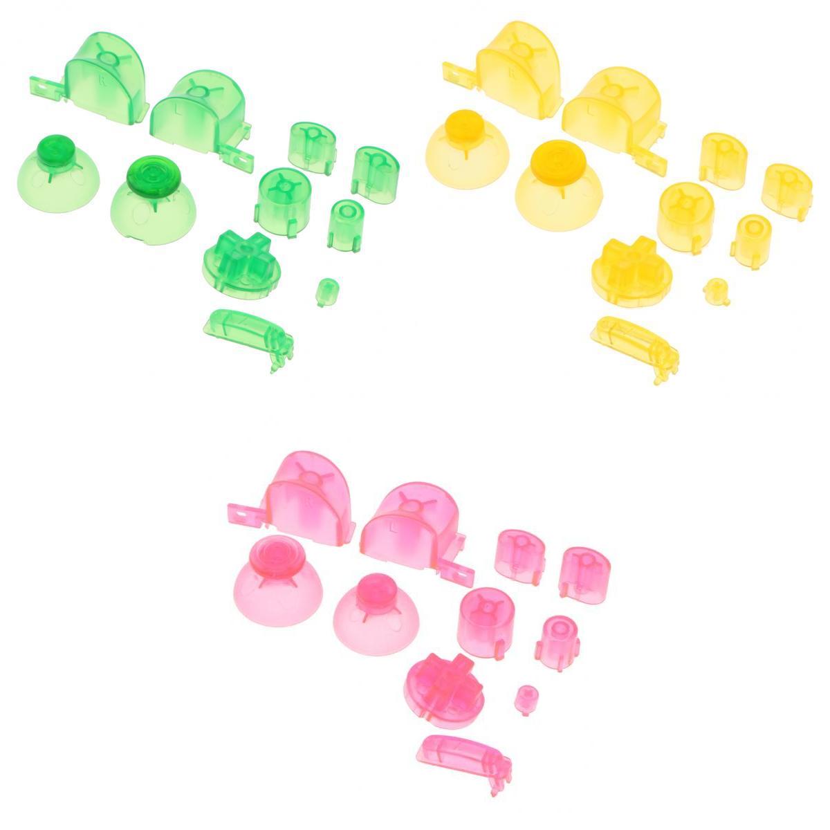 3 Set ABXYZ Button+Thumbsticks D-pad Mod Kit for Nintendo NGC Console #1