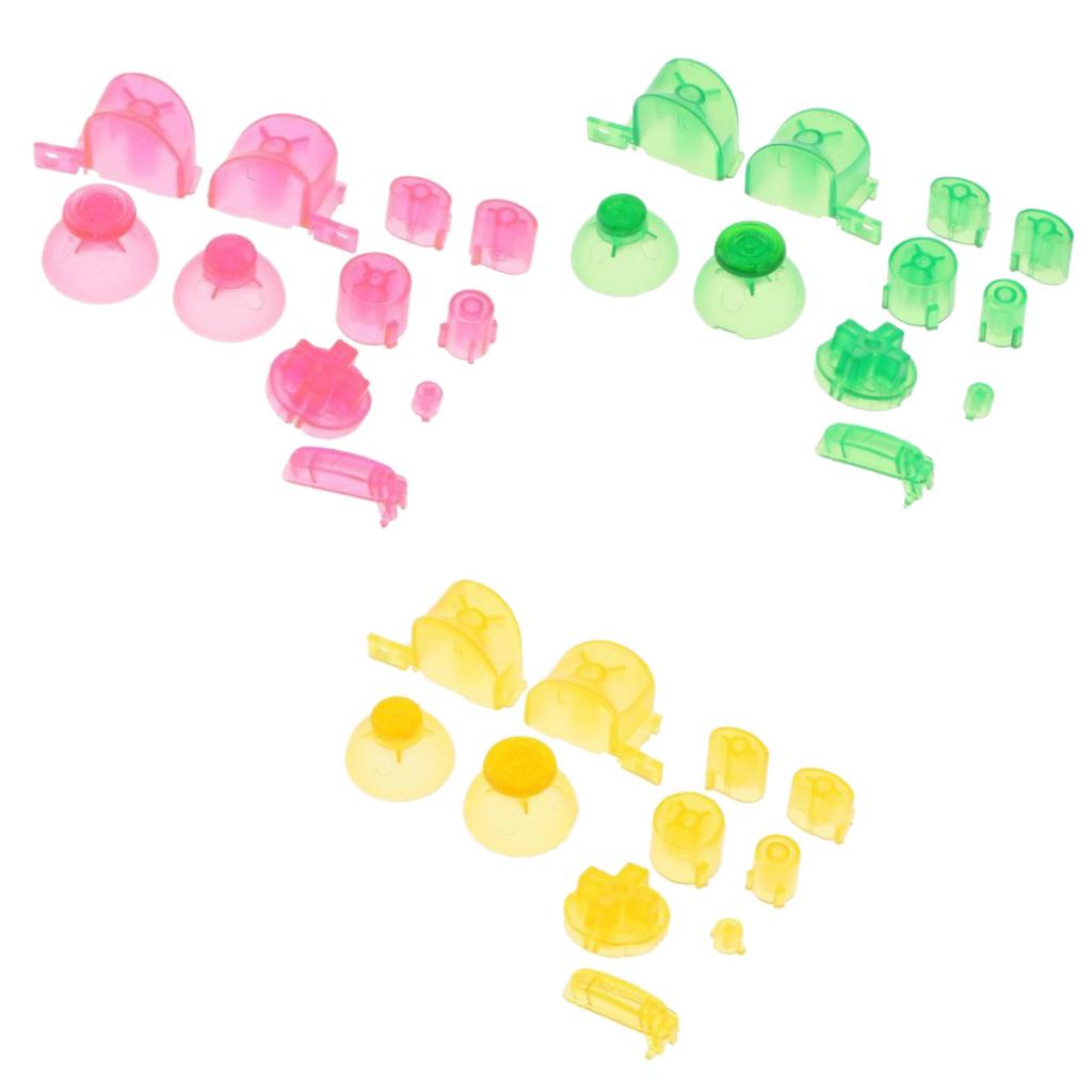 3 Set ABXYZ Button+Thumbsticks D-pad Mod Kit for Nintendo NGC Console #1