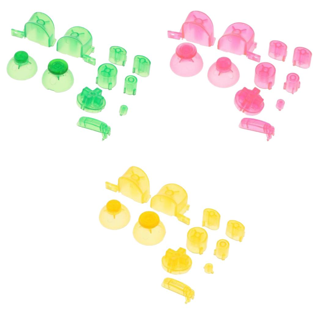 3 Set ABXYZ Button+Thumbsticks D-pad Mod Kit for Nintendo NGC Console #1
