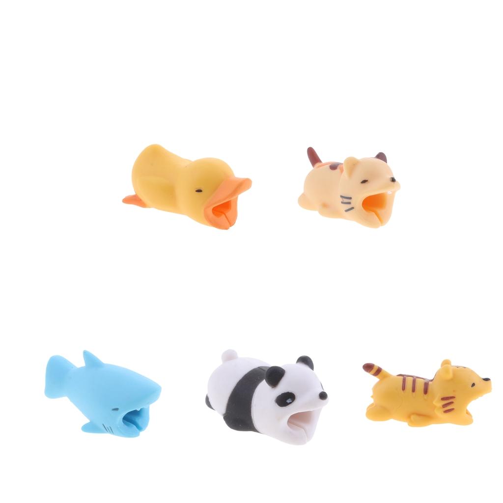 5Pieces Animal Cable Winder Organizer Protector