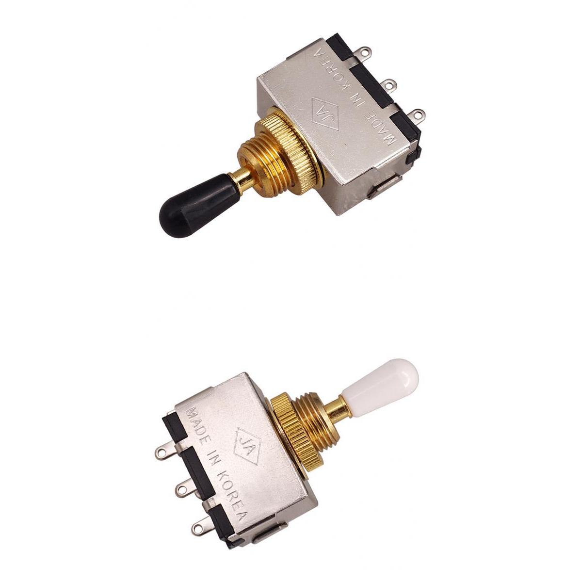 2x 3 Way Pickup Selector Tone Toggle Switch for LP Electric Guitar