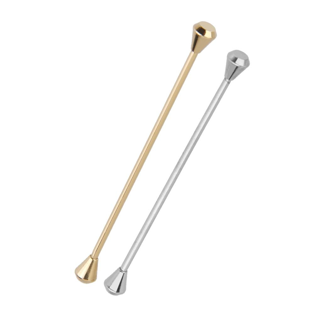 2pcs French Style Barbell Pin Necktie Clip Bar Wedding Party Suit Ornament