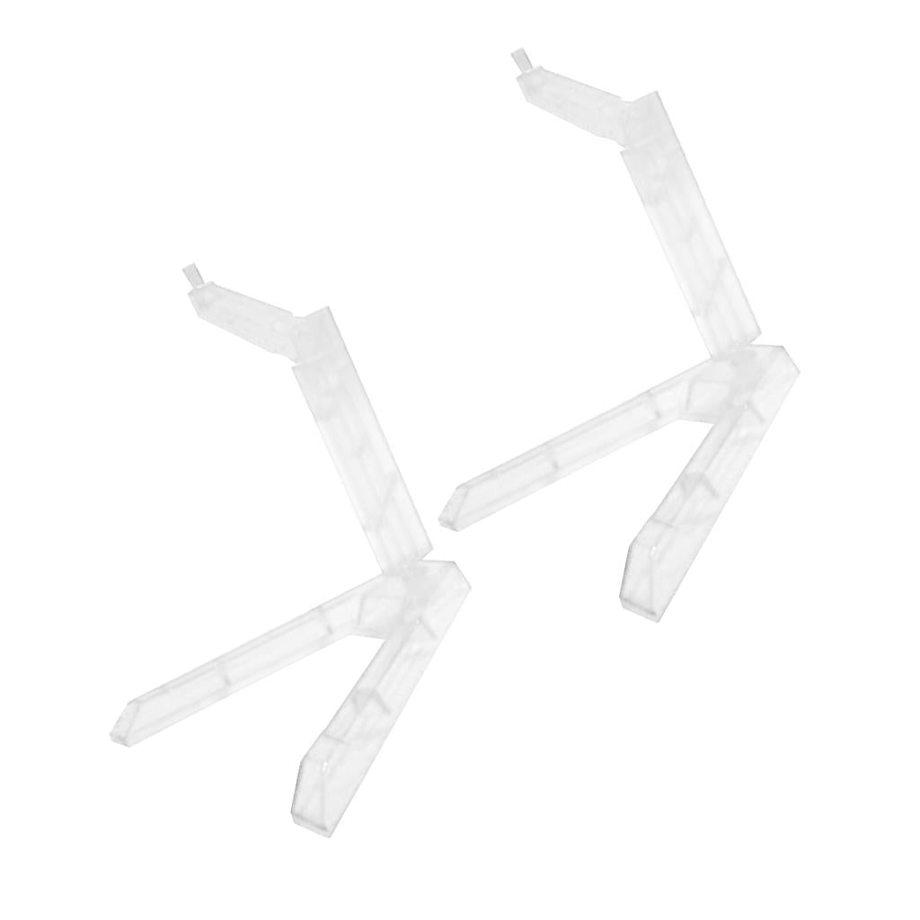2 Pieces Action Base Suitable Display Stand For 1/144 HG/RG Figure