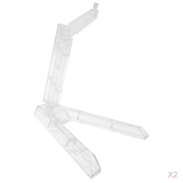2 Pieces Action Base Suitable Display Stand For 1/144 HG/RG Figure