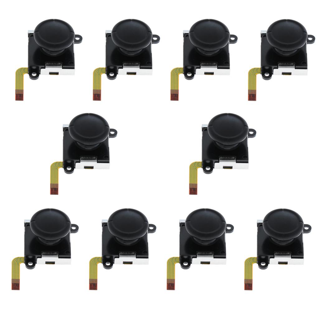 10x 3D Analog Joystick Thumb Sticks Sensor Kit for Nintendo Switch