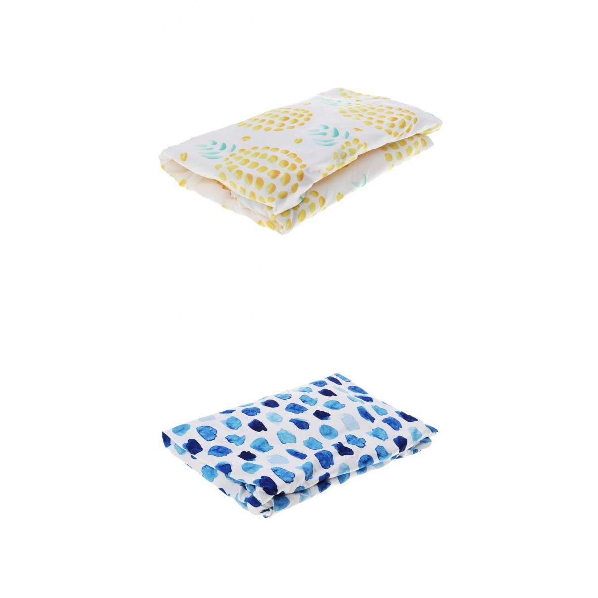 2Pcs Baby Changing Table Pad Cover Diaper Change Infant Nappy Changing