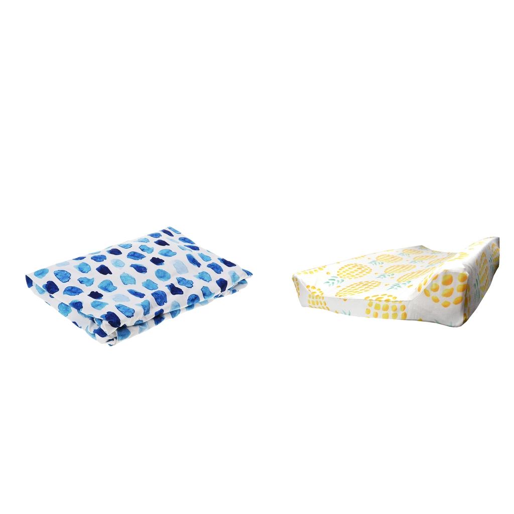 2Pcs Baby Changing Table Pad Cover Diaper Change Infant Nappy Changing
