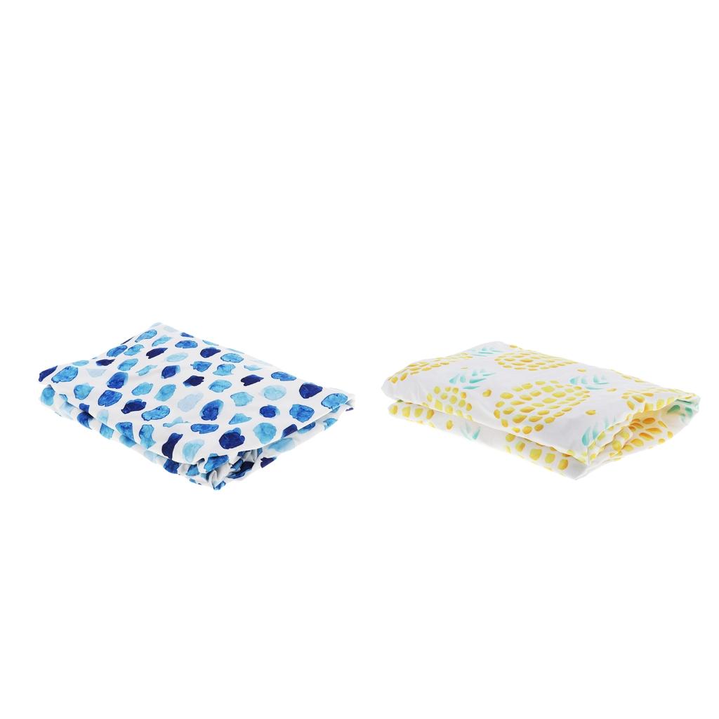 2Pcs Baby Changing Table Pad Cover Diaper Change Infant Nappy Changing