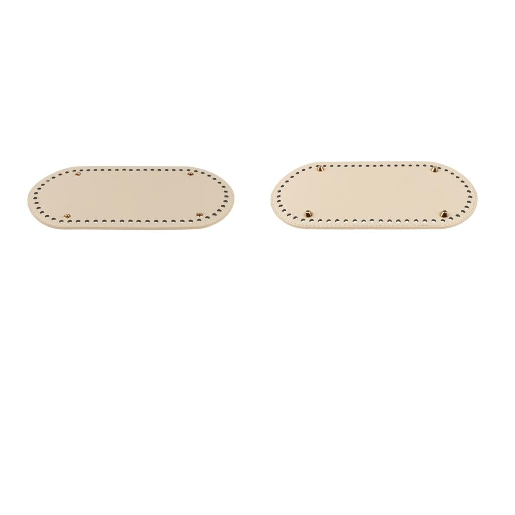 2Pieces 60 Holes Nail Bag Bottom Shaper Bag Cushion Pad for Hand-made Bag