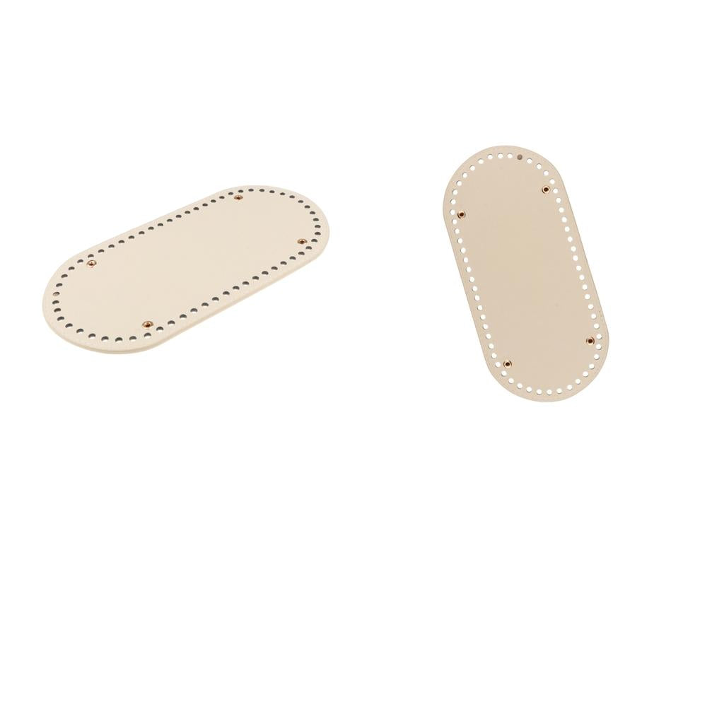 2Pieces 60 Holes Nail Bag Bottom Shaper Bag Cushion Pad for Hand-made Bag