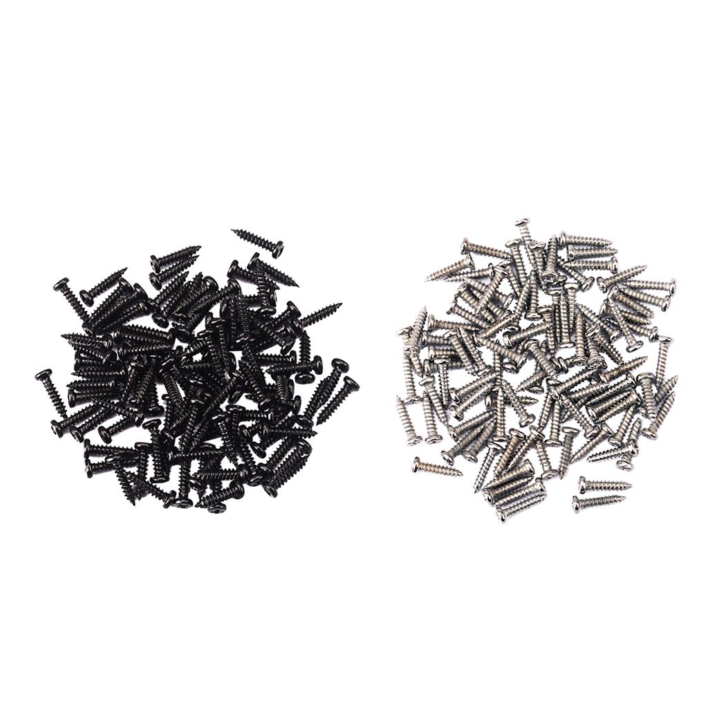 200 Pieces Guitar Tuning Peg Tuner Mounting Screws