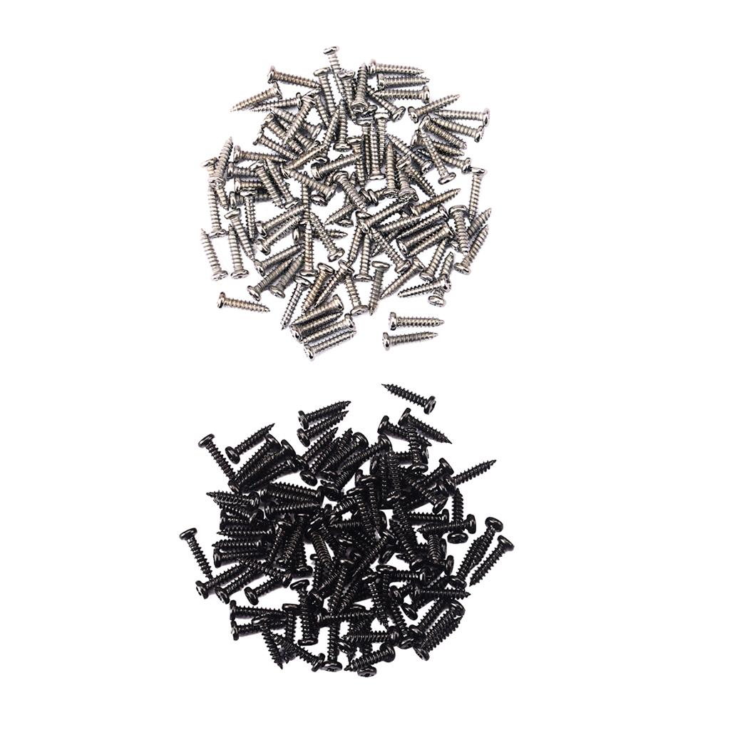 200 Pieces Guitar Tuning Peg Tuner Mounting Screws