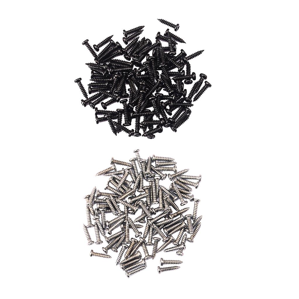 200 Pieces Guitar Tuning Peg Tuner Mounting Screws