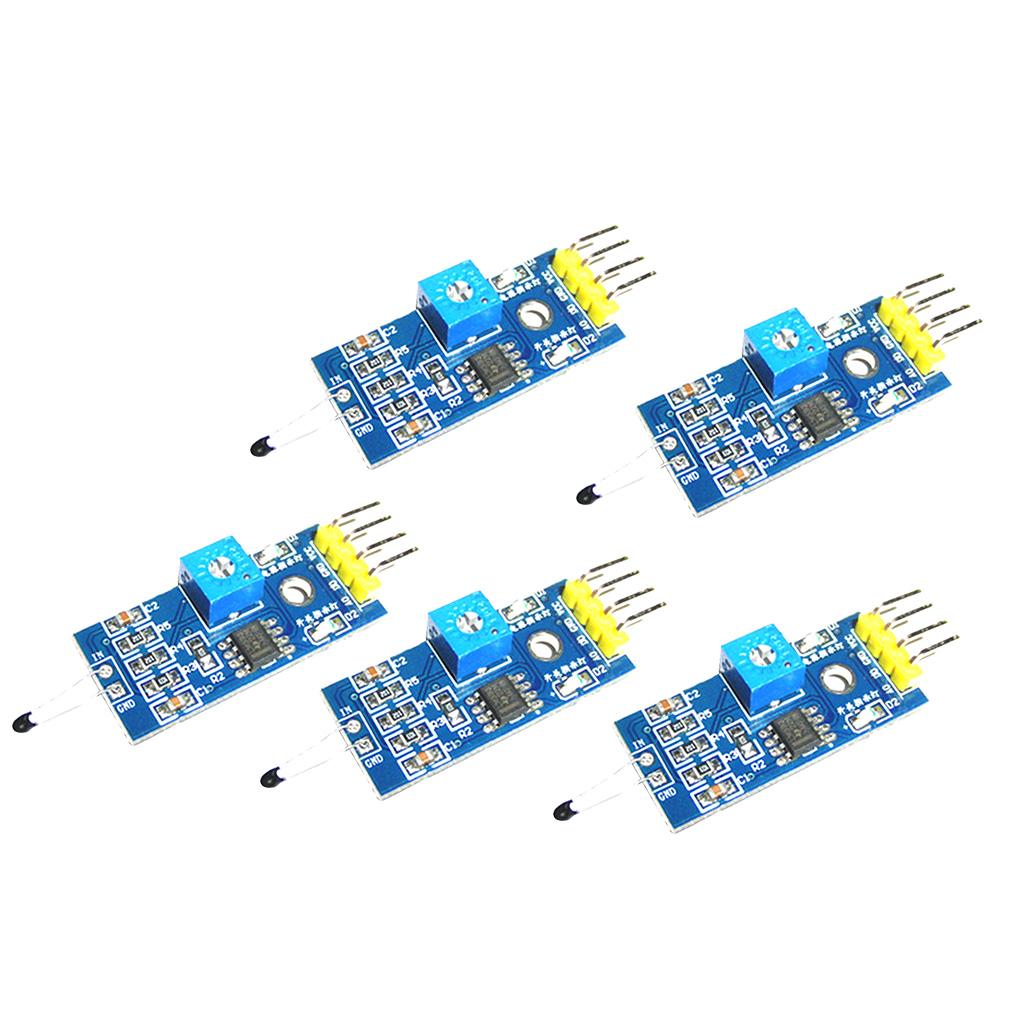 5x Temperature Sensor Module Thermistor Thermal Heat-sensitive Sensor Module
