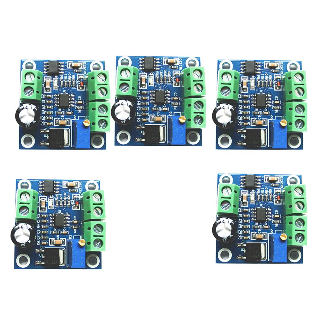 5Pcs Frequency to Voltage Converter Module 0-1KHZ to 0-10V Conversion Module
