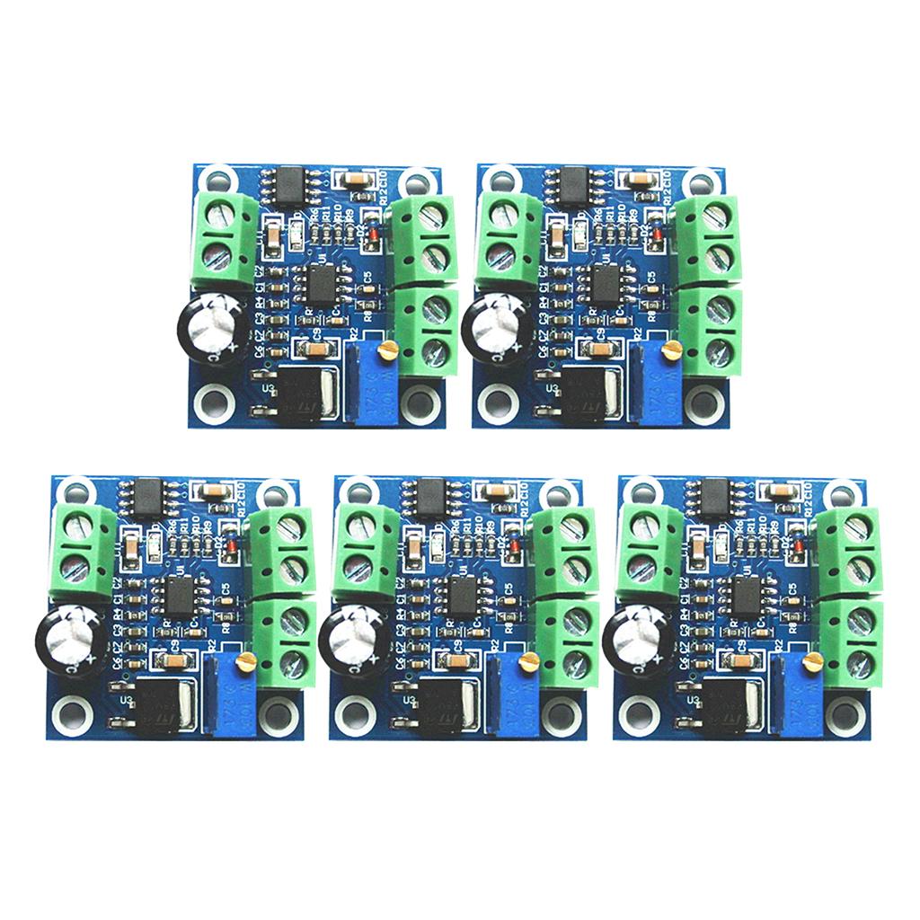 5Pcs Frequency to Voltage Converter Module 0-1KHZ to 0-10V Conversion Module