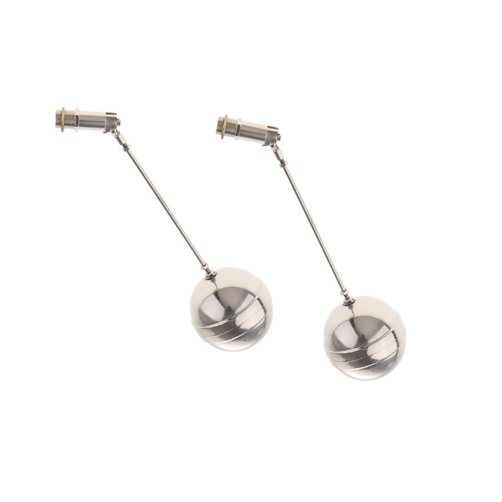2pcs G1/2 DN15 Float Valve Automatic Floating Ball Valve Water Tank Cistern