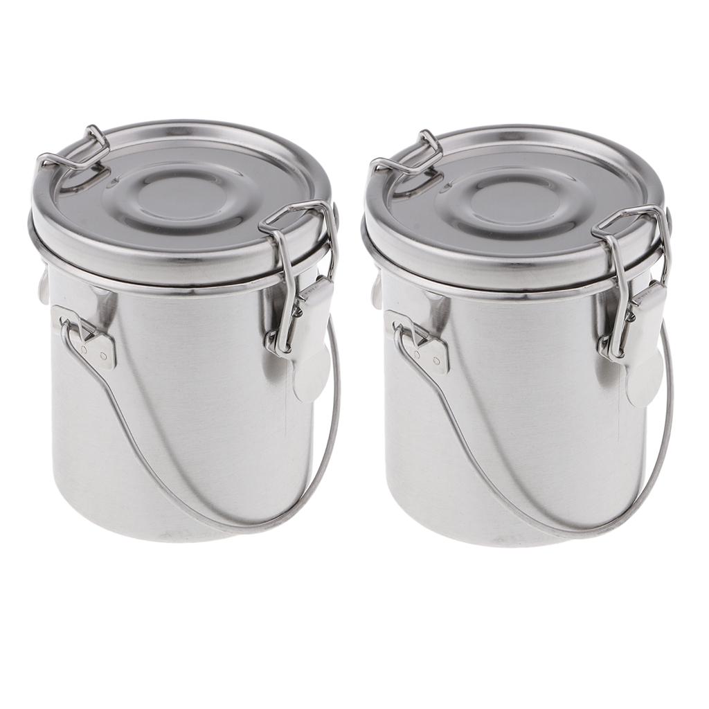 2 Pack Artist Portable Paint Brush Washer Stainless Steel Brush Cleaner