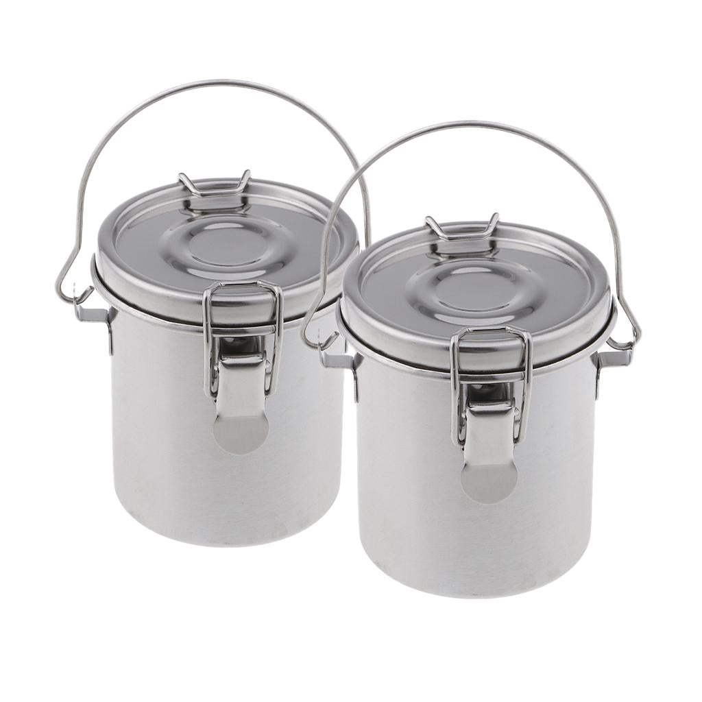 2 Pack Artist Portable Paint Brush Washer Stainless Steel Brush Cleaner