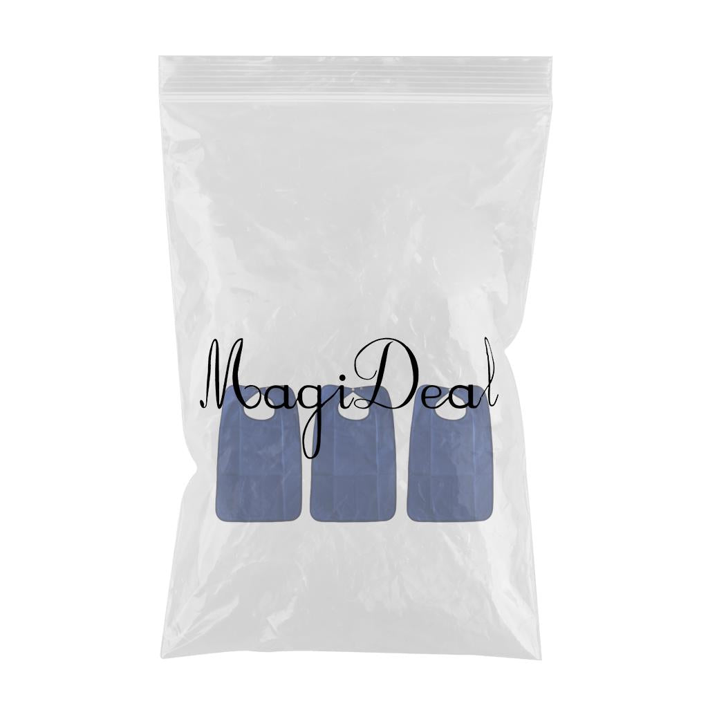 3pcs Waterproof Bib Meals Eating Protector Disability Patient Aid Apron 01