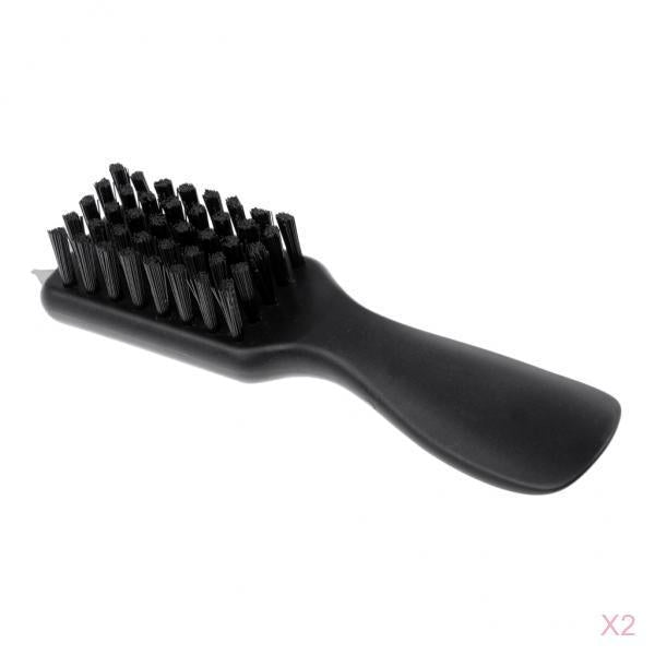 2pcs Golf Brush Groove Cleaner Nylon Shoes Brush Shoehorn Handle & Wrench