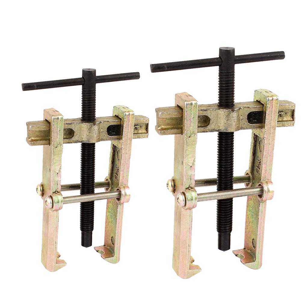 2Pcs Two Jaw 2 Legs Bearing Gear Hub Puller Remover Hand Tool Removal Tool