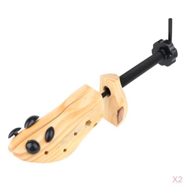 2Pcs Shoes Tree Holder Shaper Keeper Stretcher for Unisex Shoes M (39-41)