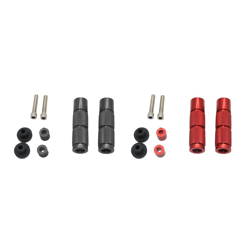 2 Set Universal CNC Motorcycle Scooter Dirt Bike ATV Footrests Foot Pegs