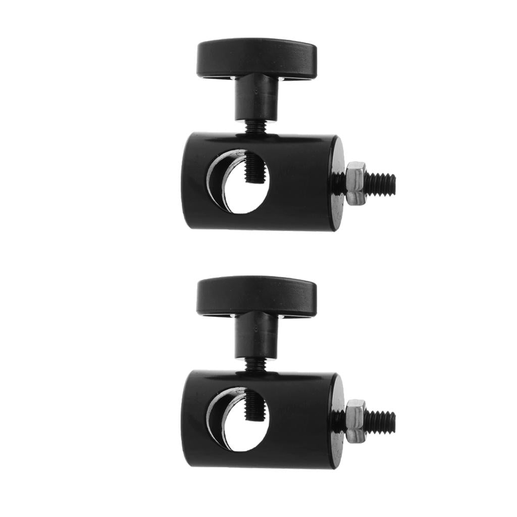 2Pieces 5/8 Inch (16mm) Receiver with 1/4 Inch-20 Thread Rapid Adapter Mount