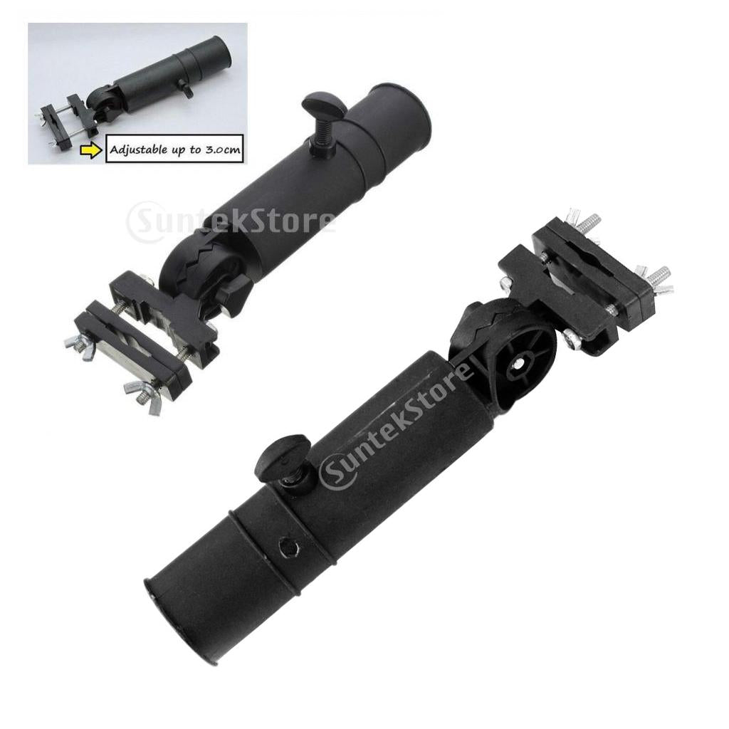 2pcs Golf Cart Adjustable Umbrella Holder Stand Clamp for Bike Stroller
