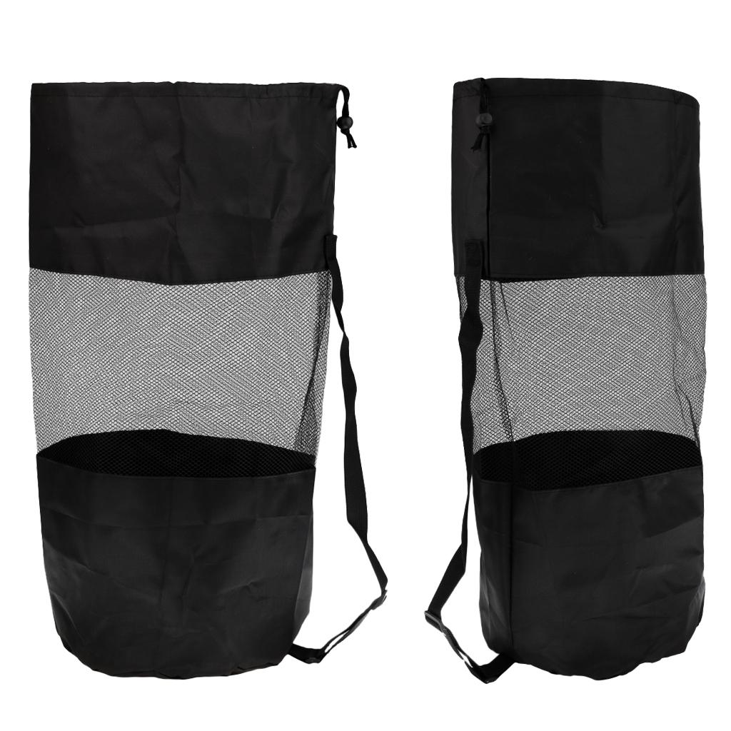 2Pcs Scuba Dive Gear Diving Snorkelling Camp Canoe Kayak Bag Mesh Sling Bag