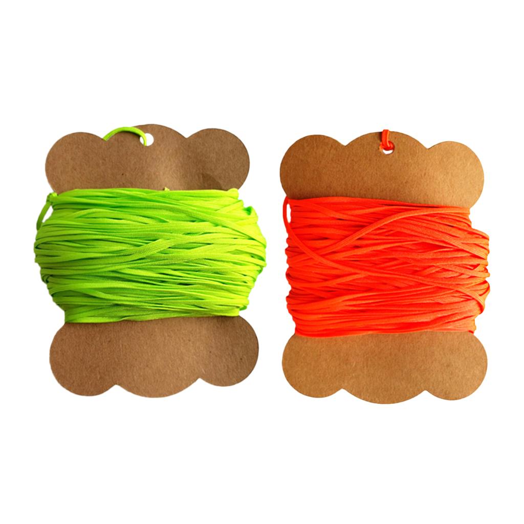 2Pcs Durable Scuba Diving Reel Finger Spool Line for Wreck Cave Reef Dive