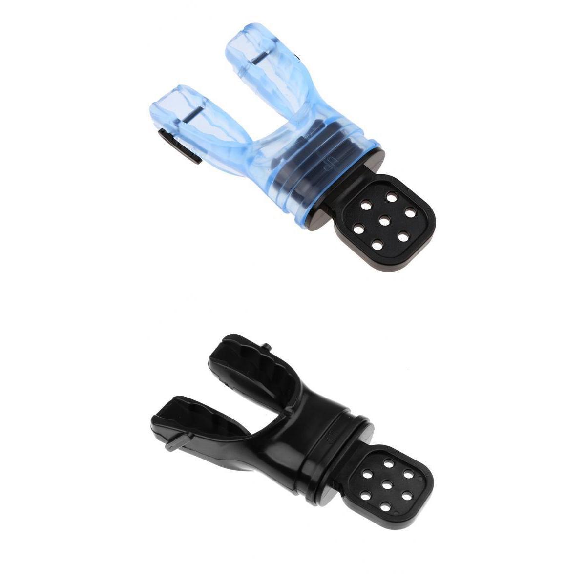 2 Pieces Silicone Scuba Diving Dive Snorkel Standard Mouthpiece Regulator