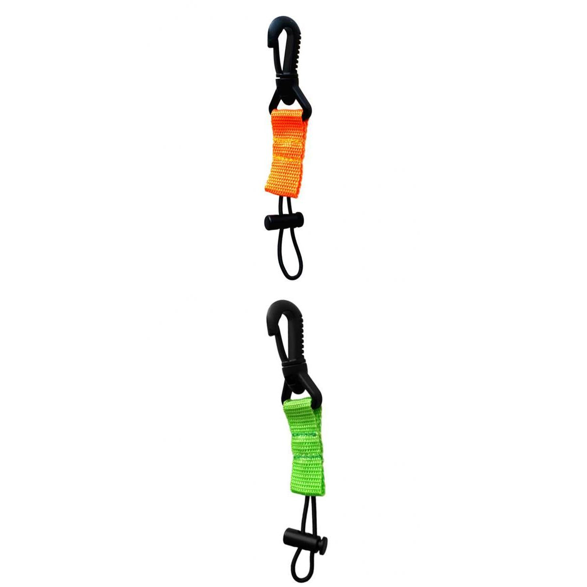 2 Pieces Scuba Diving Mouthpiece Regulator Holder Retainer with Webbing&Clip
