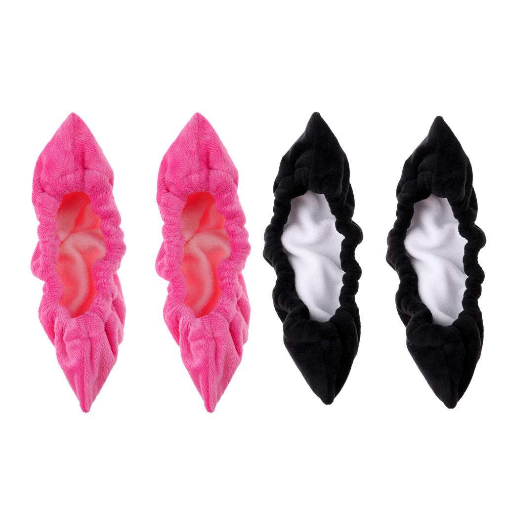 2 Pairs of Soft Terry Blade Guards / Covers For Ice Hockey Figure Skate