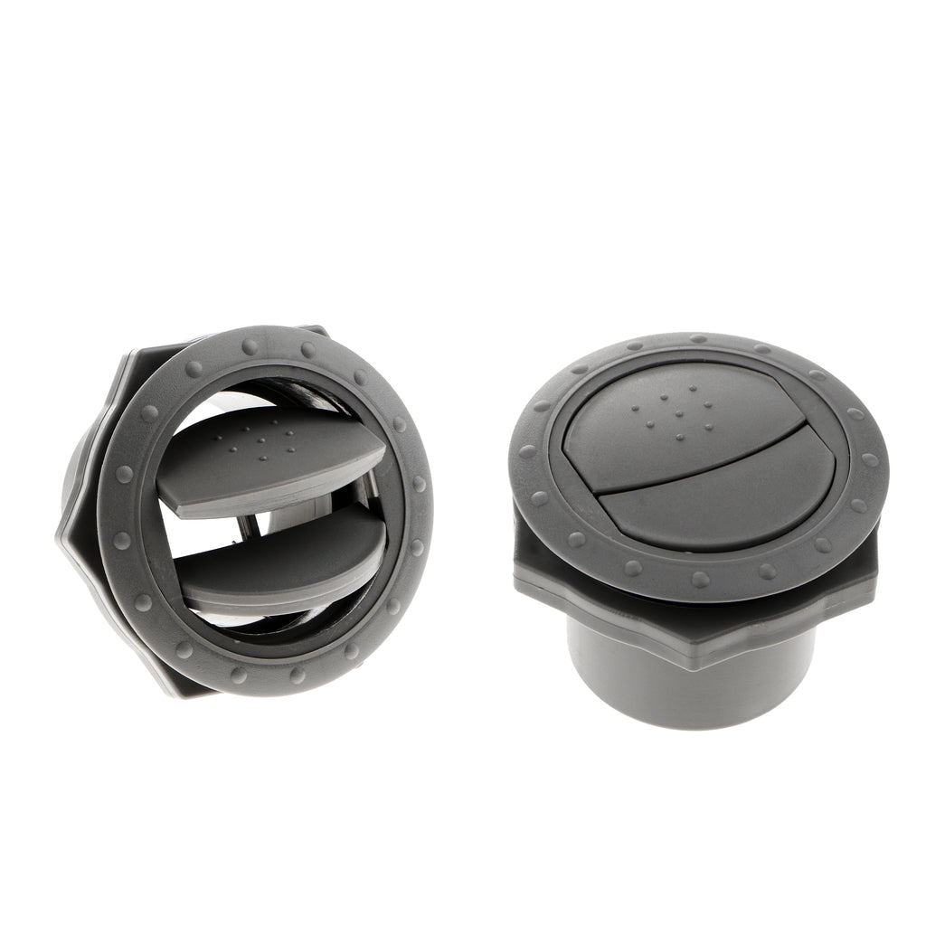 2pcs RV Trailer Yacht Interior Side Roof Air Exhaust Vent Ventilation Outlet