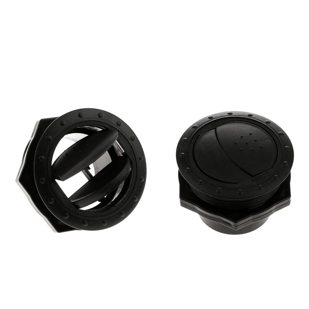 2pcs RV Trailer Yacht Side Roof Air Exhaust Vent Ventilation Outlet 60mm