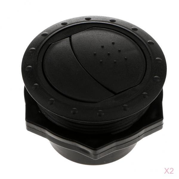 2pcs RV Trailer Yacht Side Roof Air Exhaust Vent Ventilation Outlet 60mm