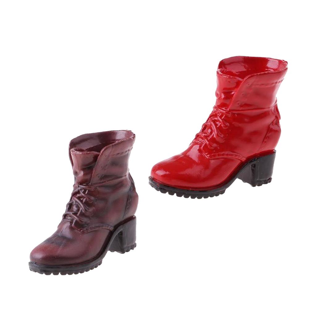 1/6 Scale Soldier Combat Boots Shoes for12 Female Action Figure CY"