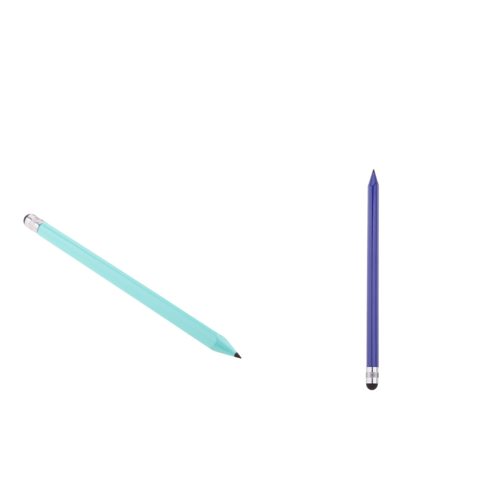 2pcs 2-in-1 Retro Design Touch Screen Stylus for iPhone Samsung Tablets PC