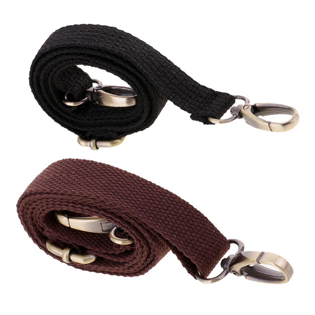 2Pcs Canvas Bag Handles Shoulder Bag Strap Replacements Bag Accessories