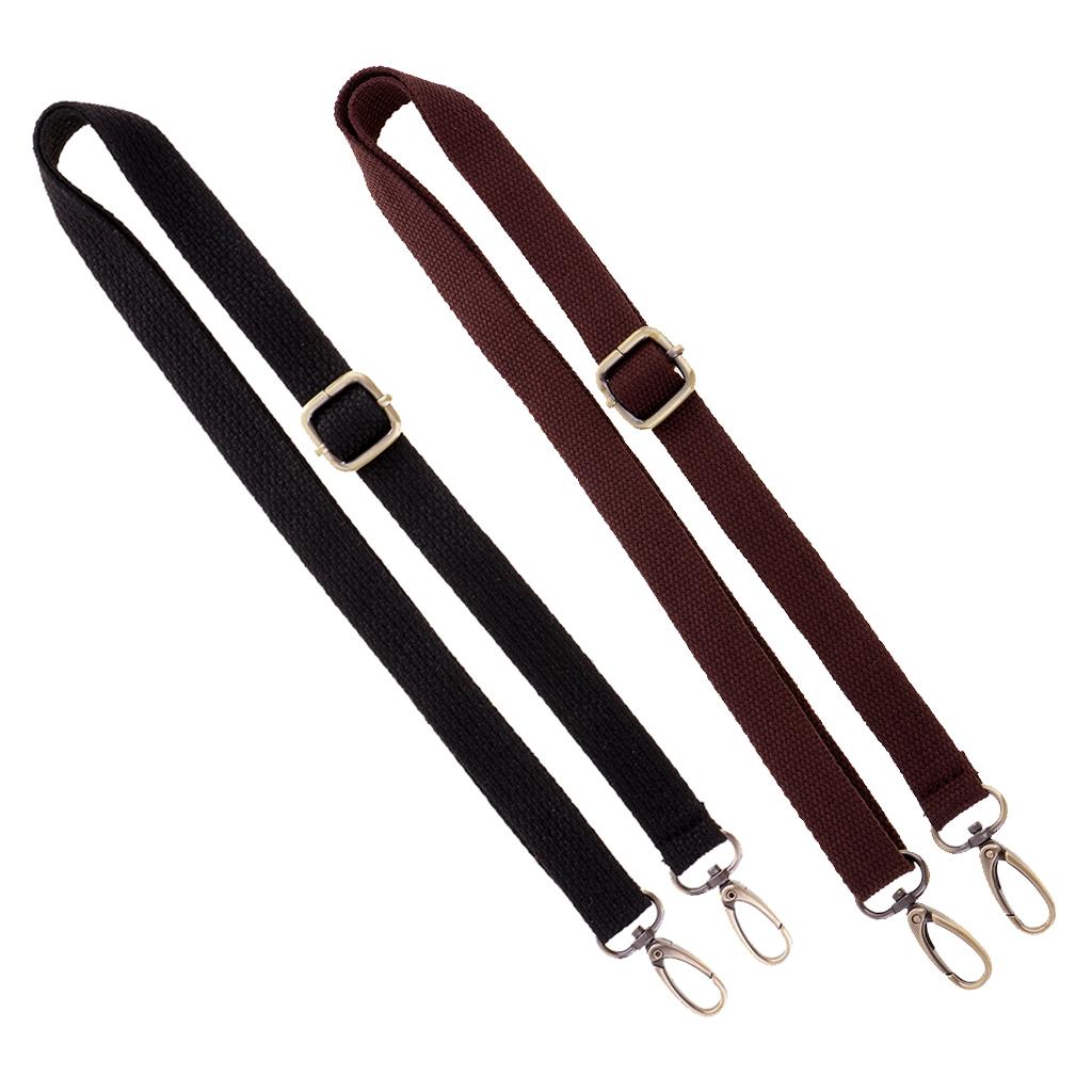 2Pcs Canvas Bag Handles Shoulder Bag Strap Replacements Bag Accessories
